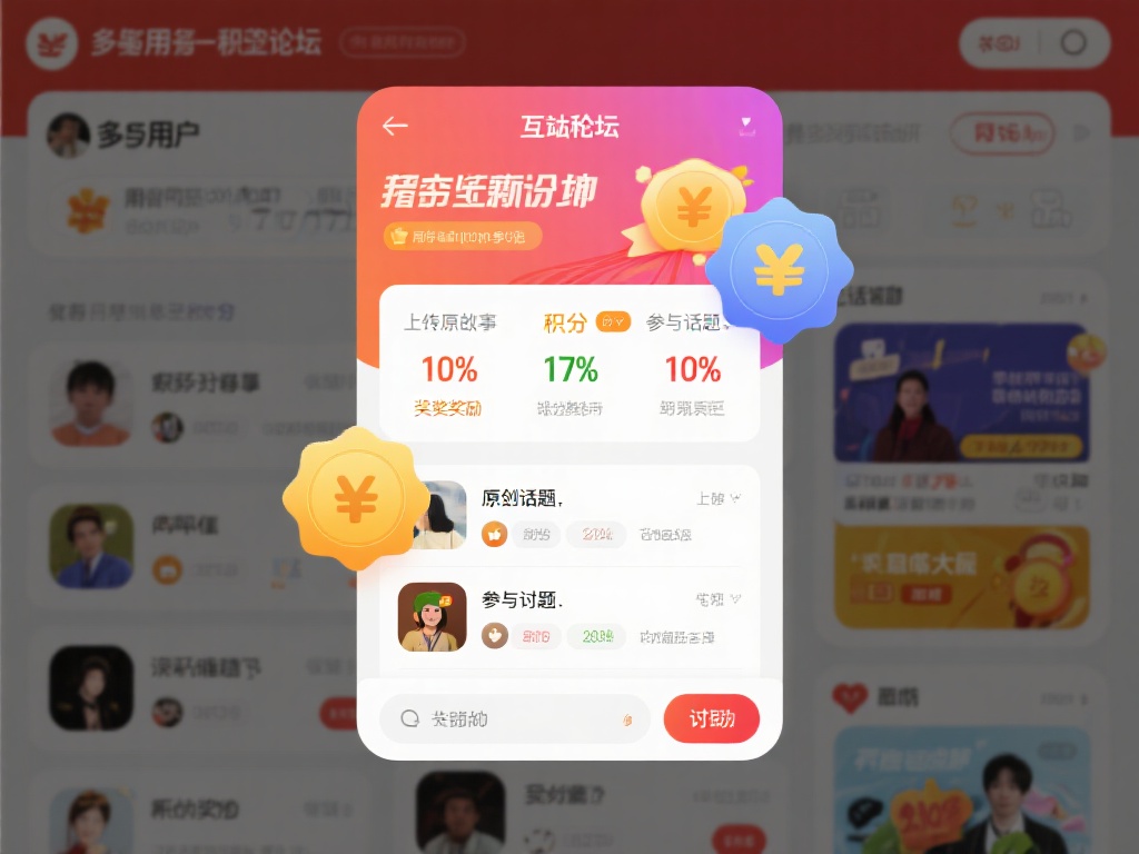 互动性强：许多用户都表示，论坛的积分体系